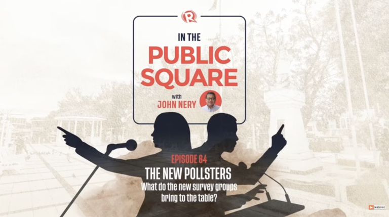 In the Public Square with John Nery: The new pollsters